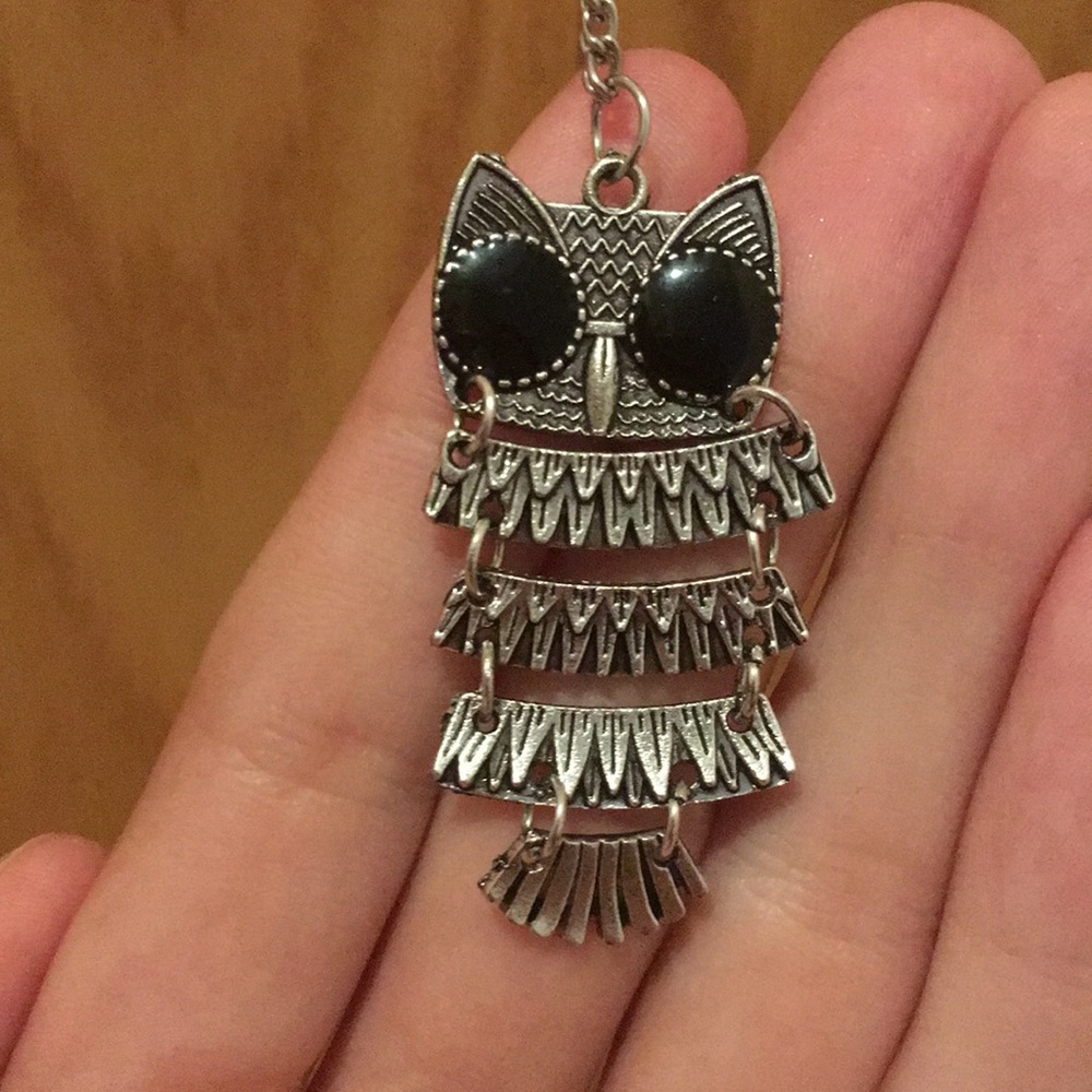 3/$10 Silver Owl 🦉 Necklace